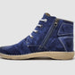 Kcr Group - Women's Old-fashioned Zip-up Leather Boots