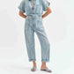 Daze - Villa Drawstring Barrel Leg Jean