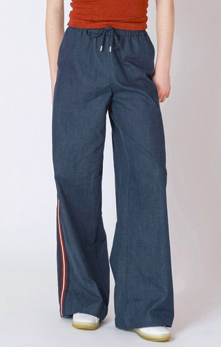 Dex - Side Stripe Wide Leg Pants