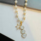 Avenue Chic - Moonstone Star Necklace