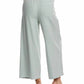 Stateside - Linen Cropped Pull On Trouser