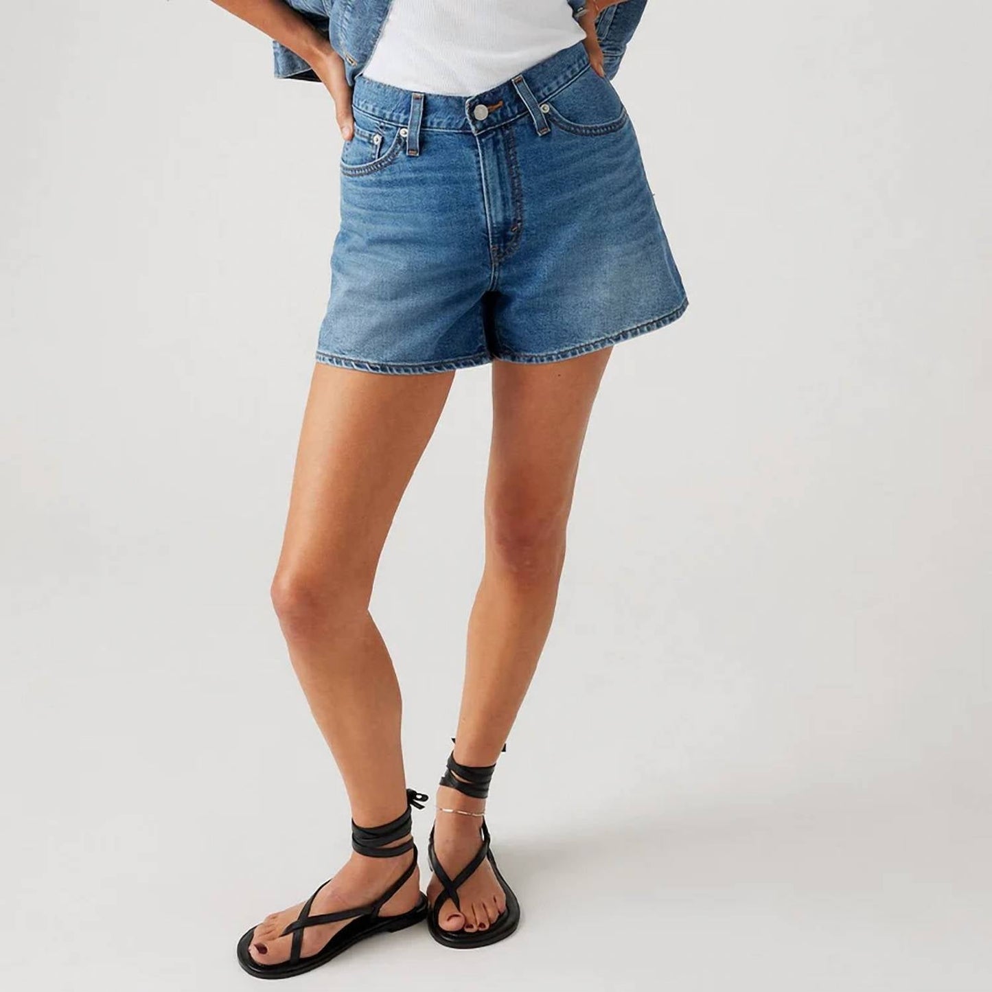 Levi'S - Mom High Waisted Shorts