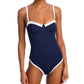 Aqua - Underwire One Piece Swimsuit
