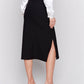 Charlie B - Gutsy Crepe Skirt With Front Patch Pockets