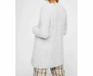 Free People - Cardigan felpudo com frente aberta