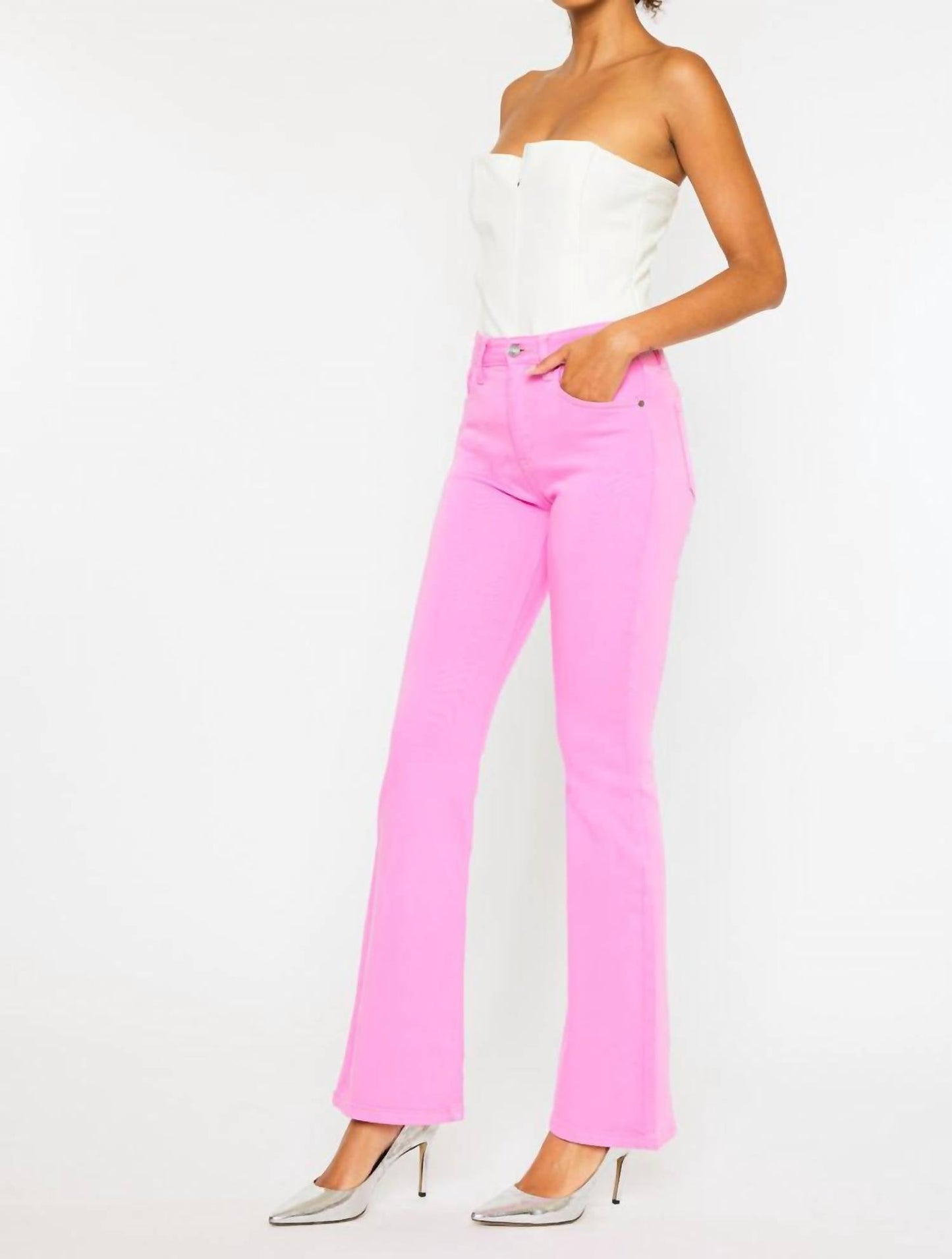 Kancan - High Rise Bootcut Jean