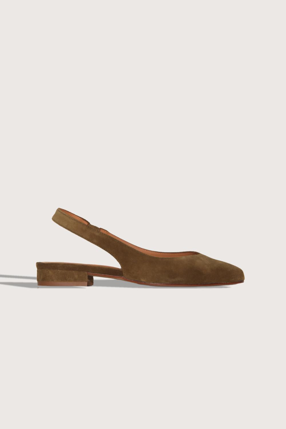 Anthology Editions - Women's Maggie Suede Leather Ballet Flats