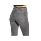 Topshop - High Rise Raw Hem Cropped Straight Leg Jeans