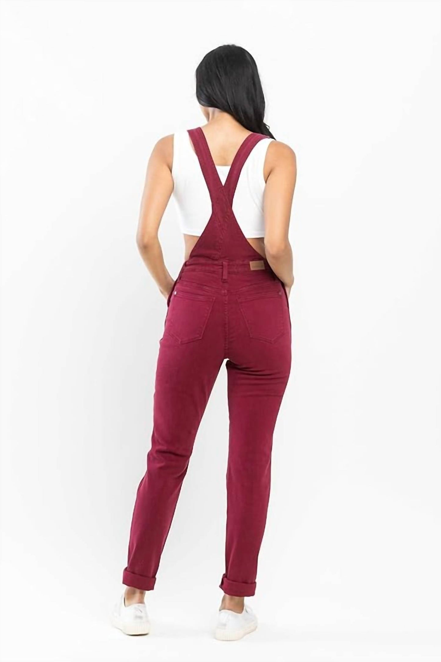 judy-blue-garment-dyed-high-rise-double-cuffed-overalls-plus