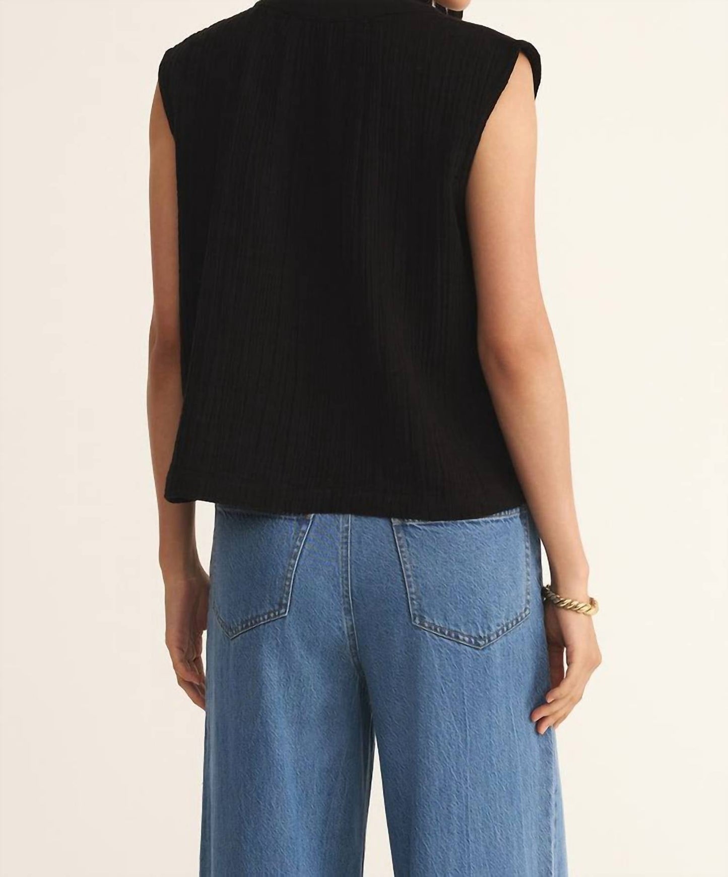 Z Supply - Cliffside V-Neck Airy Gauze Top