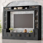 Wall Unit Entertainment Center With Bookshelves For TVs Up to 80"