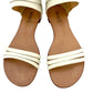 Schutz - Women's Soft Leather Strappy Gladiator Flat Sandals