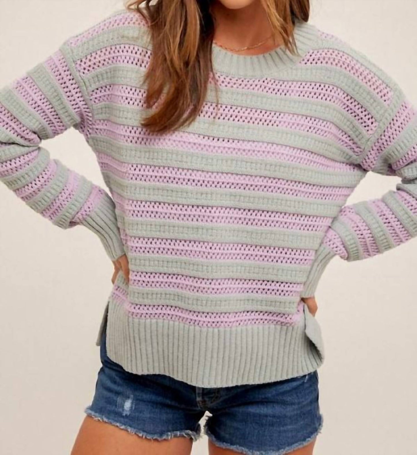 Hem & Thread - Demi Striped Sweater