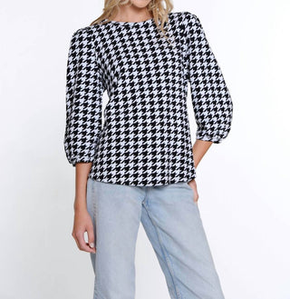 Multiples - 3/4 Sleeve Scoop Neck Top