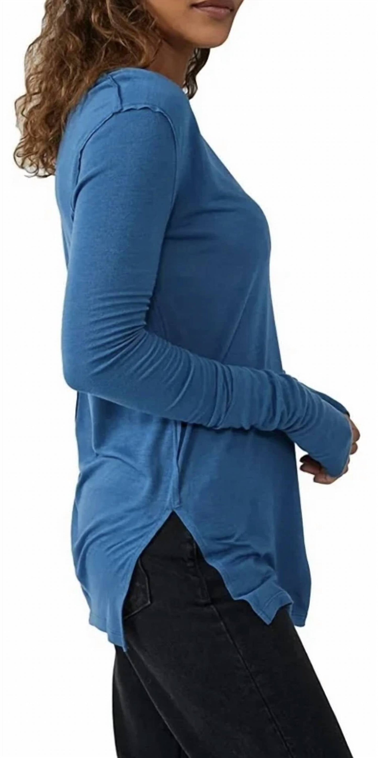 Free People - Fresh And Clean Long Sleeve Tee