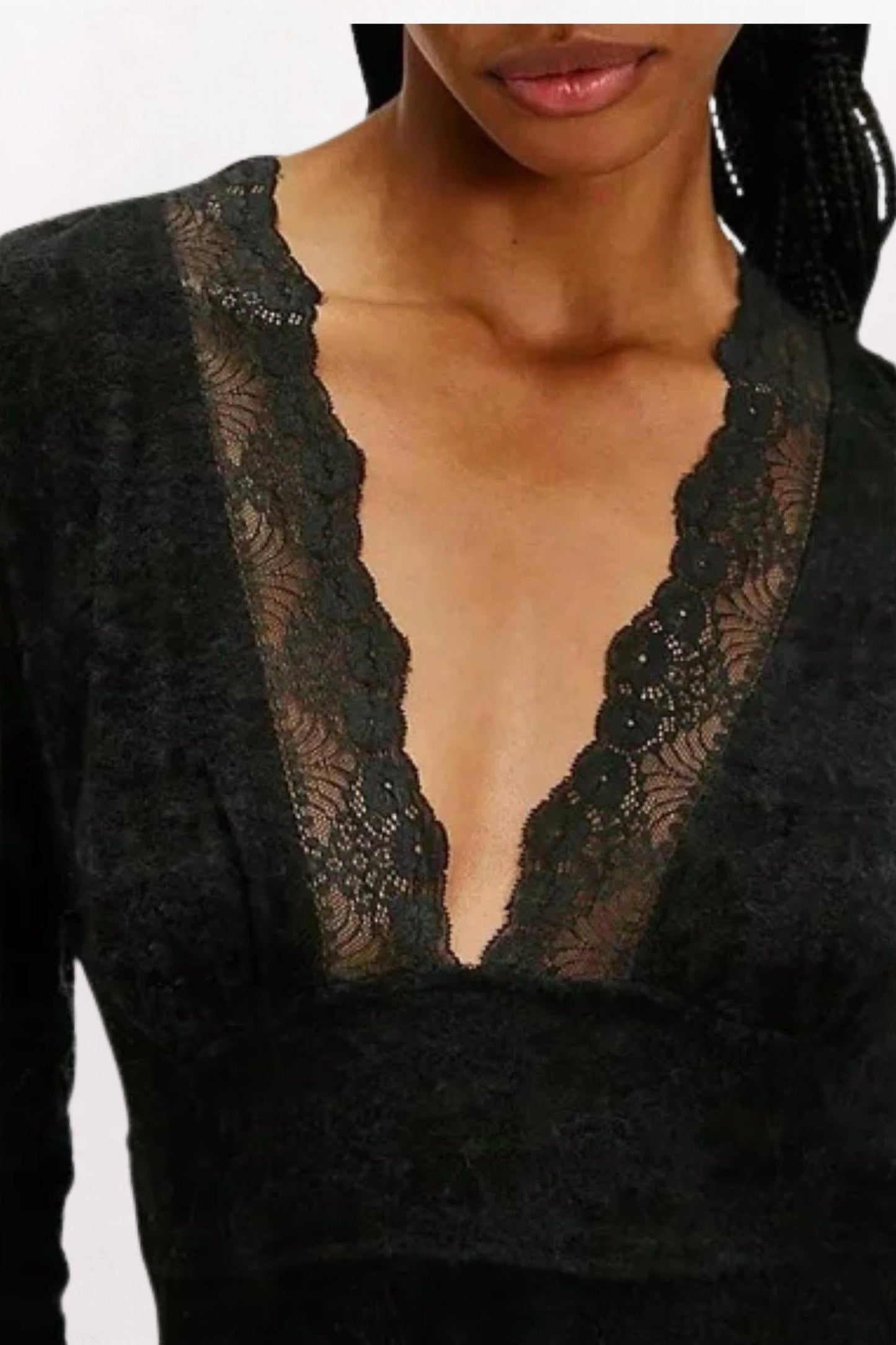 Free People - All Yours Lace Mini Dress