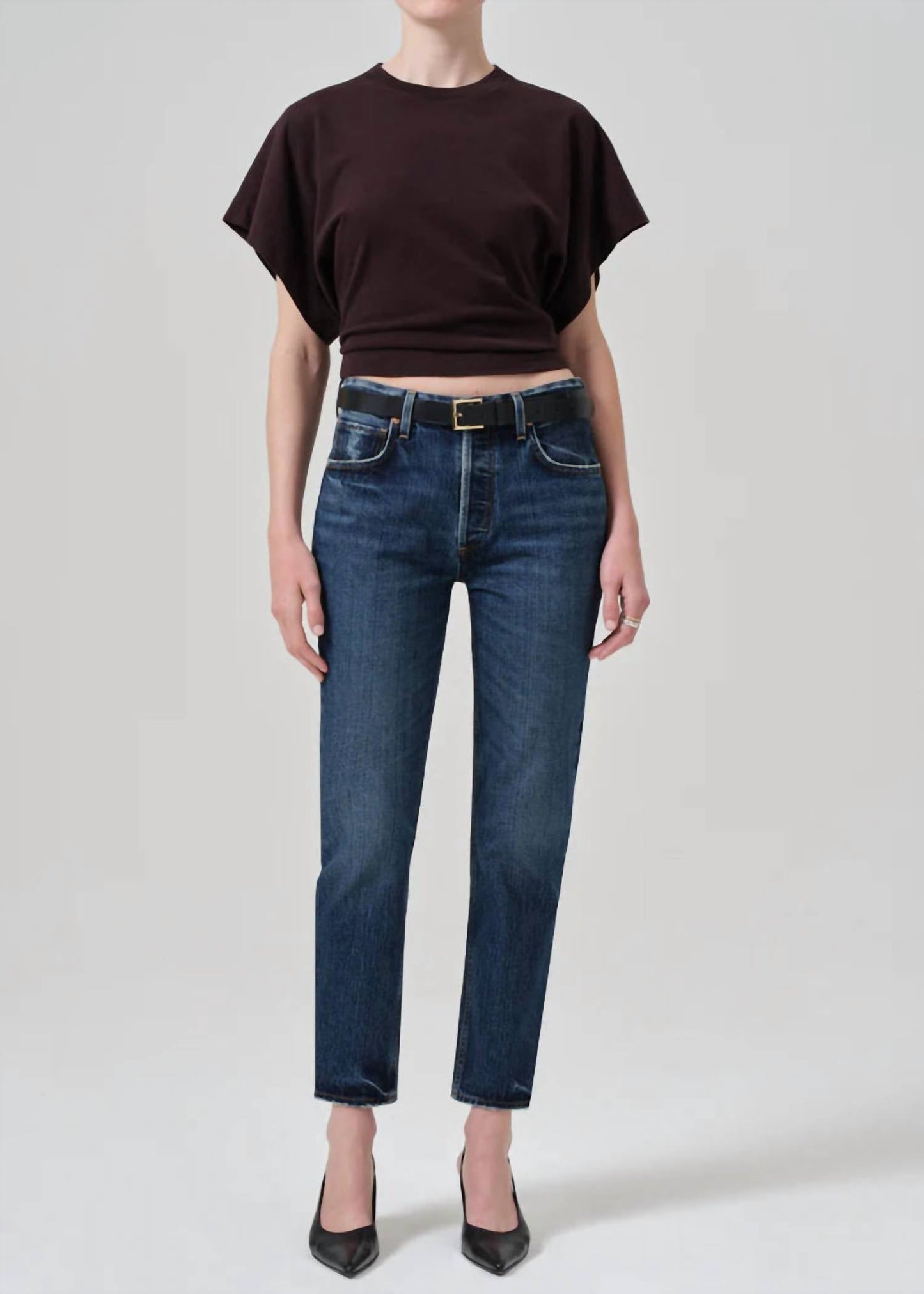 Citizens Of Humanity - Charlotte High Rise Cropped Straight Jean
