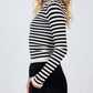 Sadie & Sage - Striped Crewneck Sweater