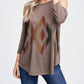 Phil Love - Aztec Cold Shoulder Top