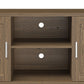 Modern 60 Inch TV Stand in Classic Walnut Finish