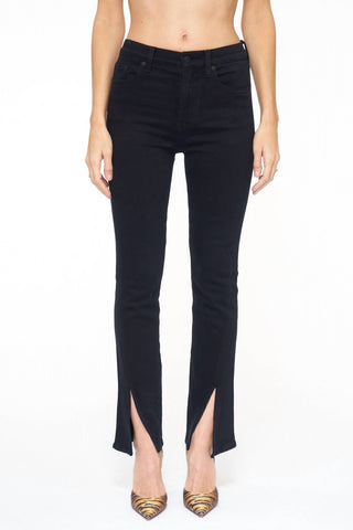 Pistola - Teagan Jeans reto com cintura alta e ventilação