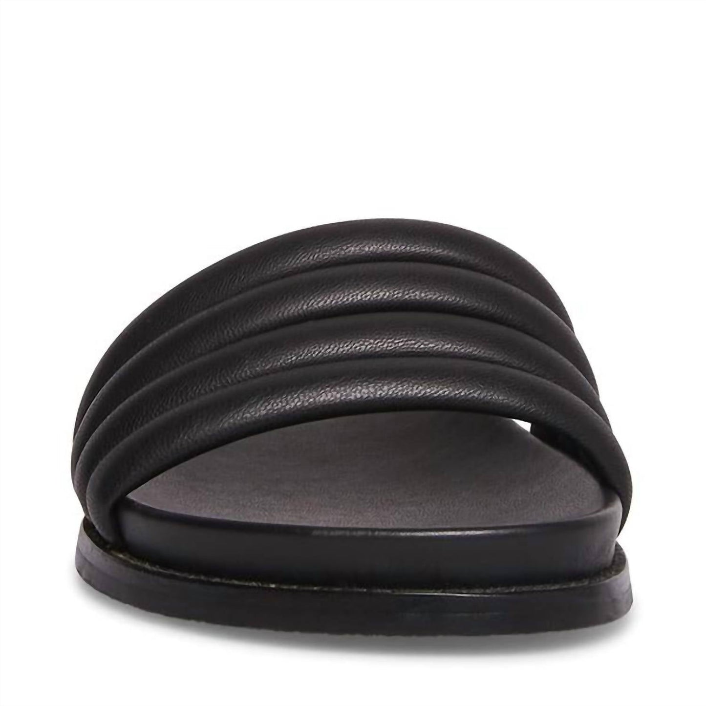Steve Madden - Women's Drips Leather Slide Sandals
