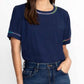 Johnny Was - CROCHET CREW NECK TEE