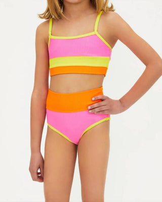 Beach Riot - Conjunto de biquíni Tween Little Eva e Emmy