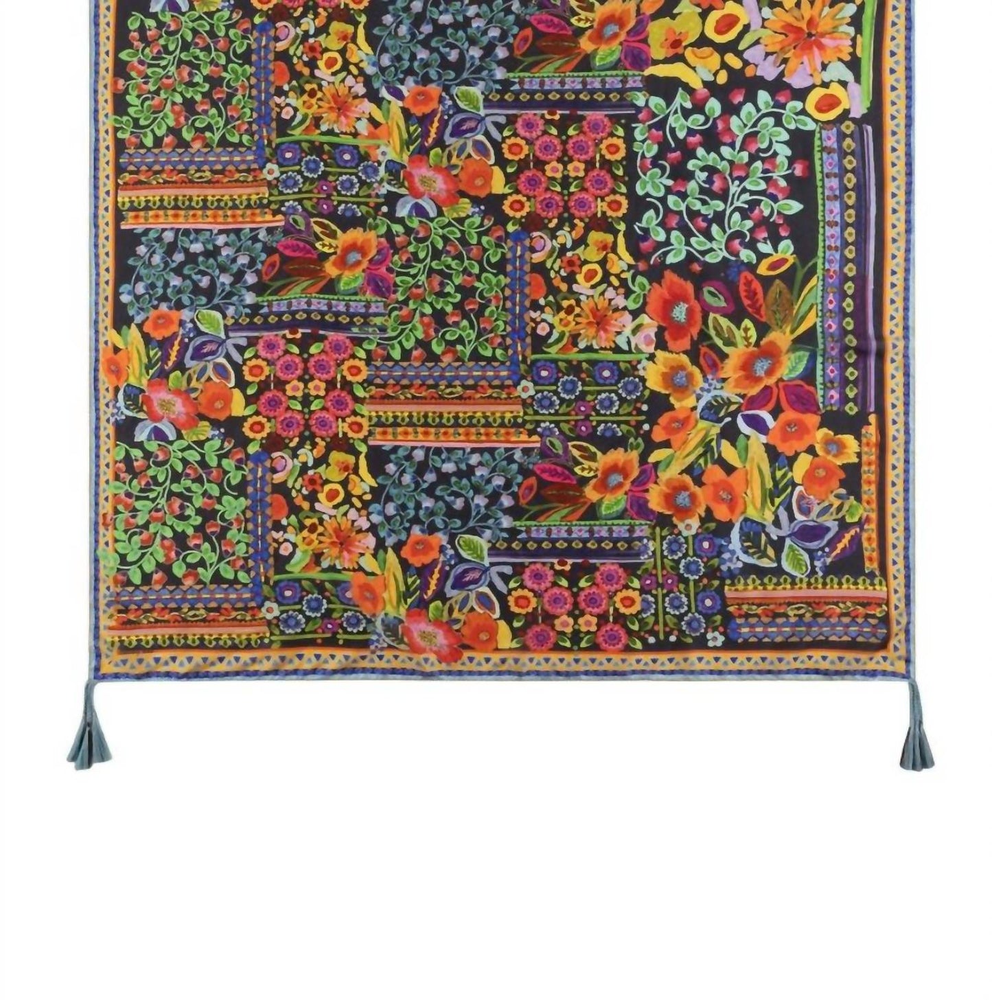 Johnny Was - Brush Painted Silk Scarf