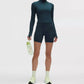 Lululemon - It's Rulu Ribbed Cropped Half Zip Sweatshirt