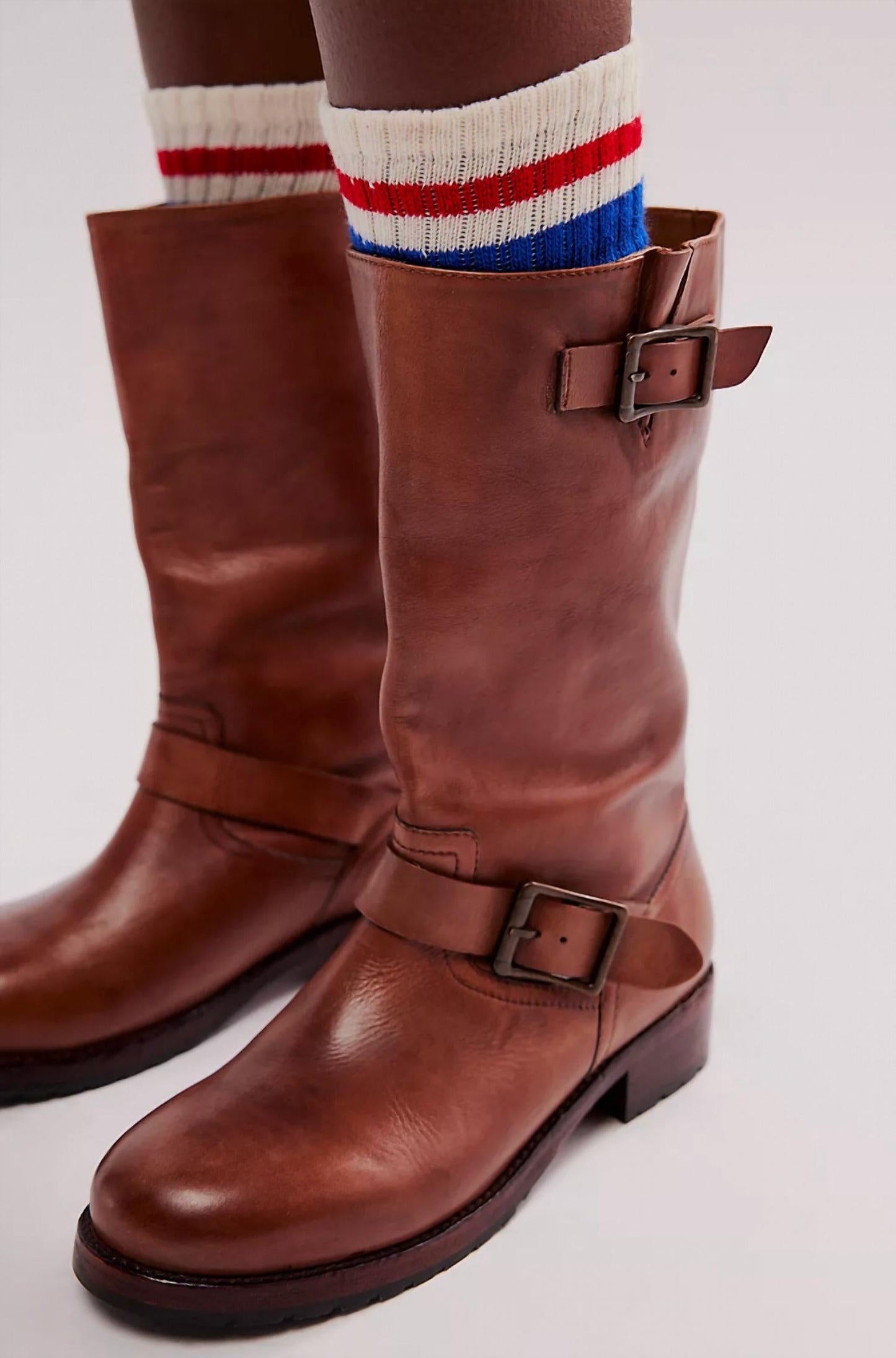 Free People - Women's Ride Or Die Engineer Boots