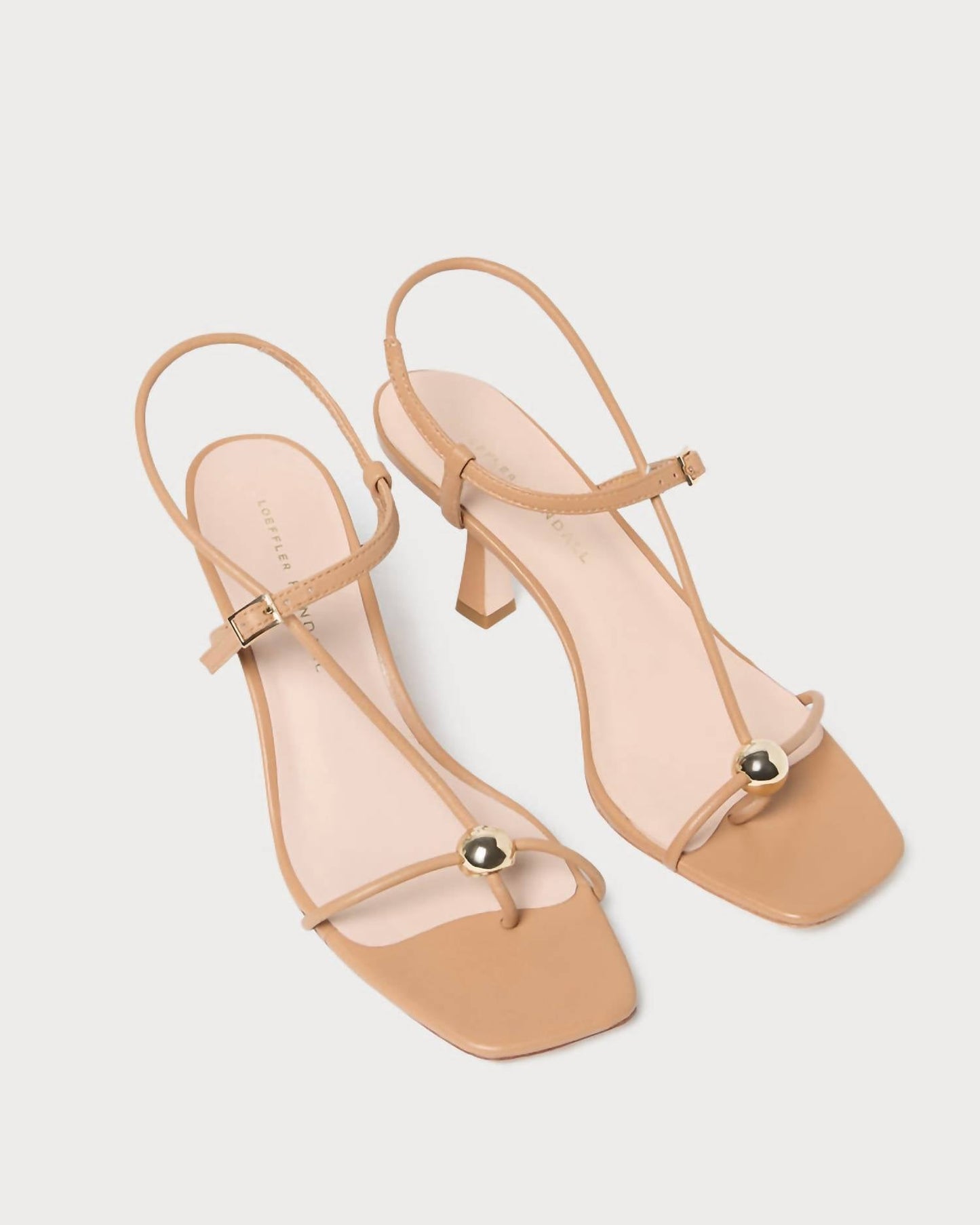 Loeffler Randall - Women's Triana Strappy Mid Heel Sandal With Ball