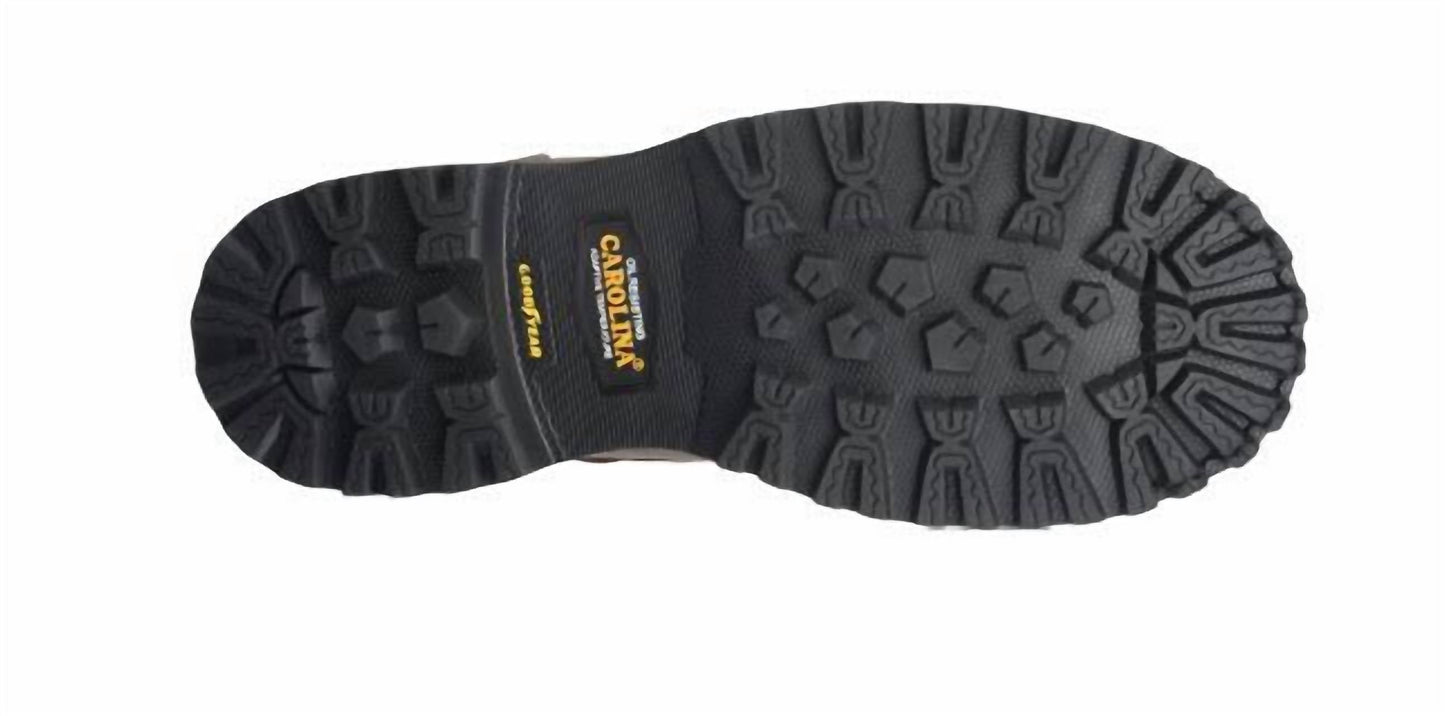 Carolina - Men's Pitstop Waterproof Comp-toe Grey Work Boot