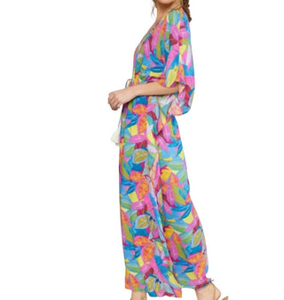 Entro - Tropical Print Maxi Dress