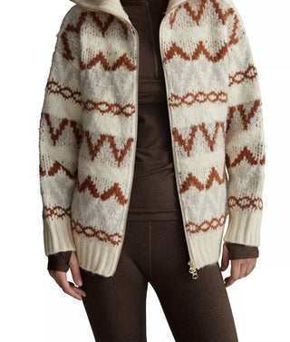 Varley - Brooke Fairisle Knit Jacket