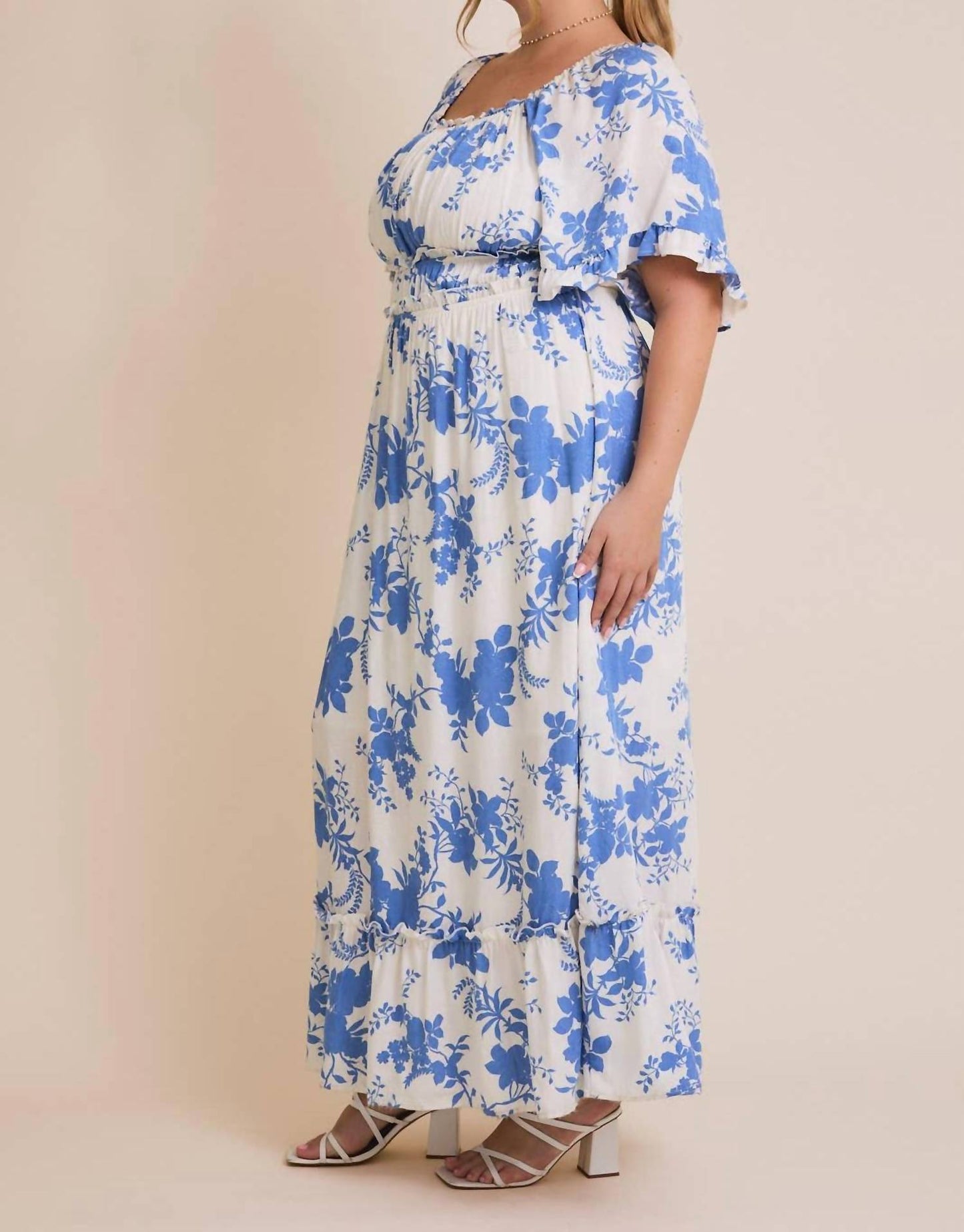 Gilli - Indigo Bloom Maxi Dress