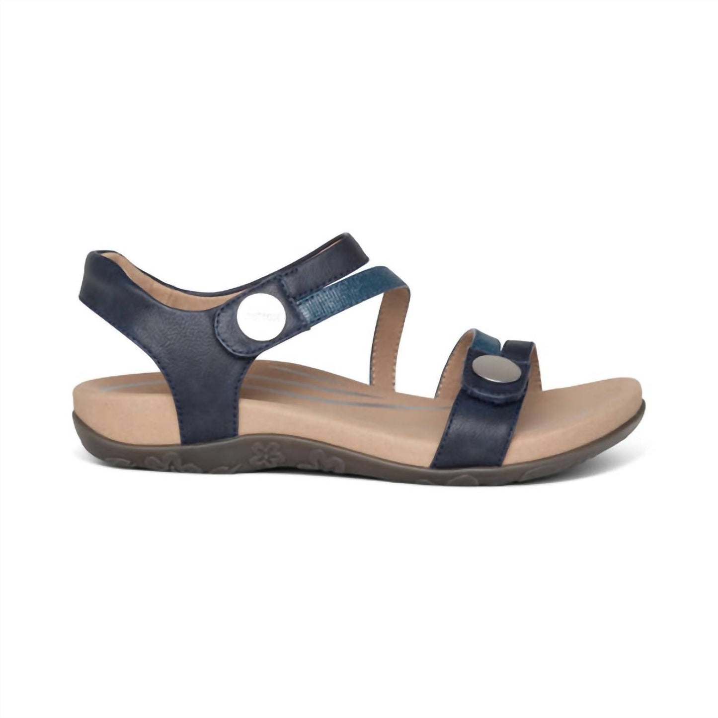 Aetrex - Women's Jess Adjustable Quarter Strap Sandal