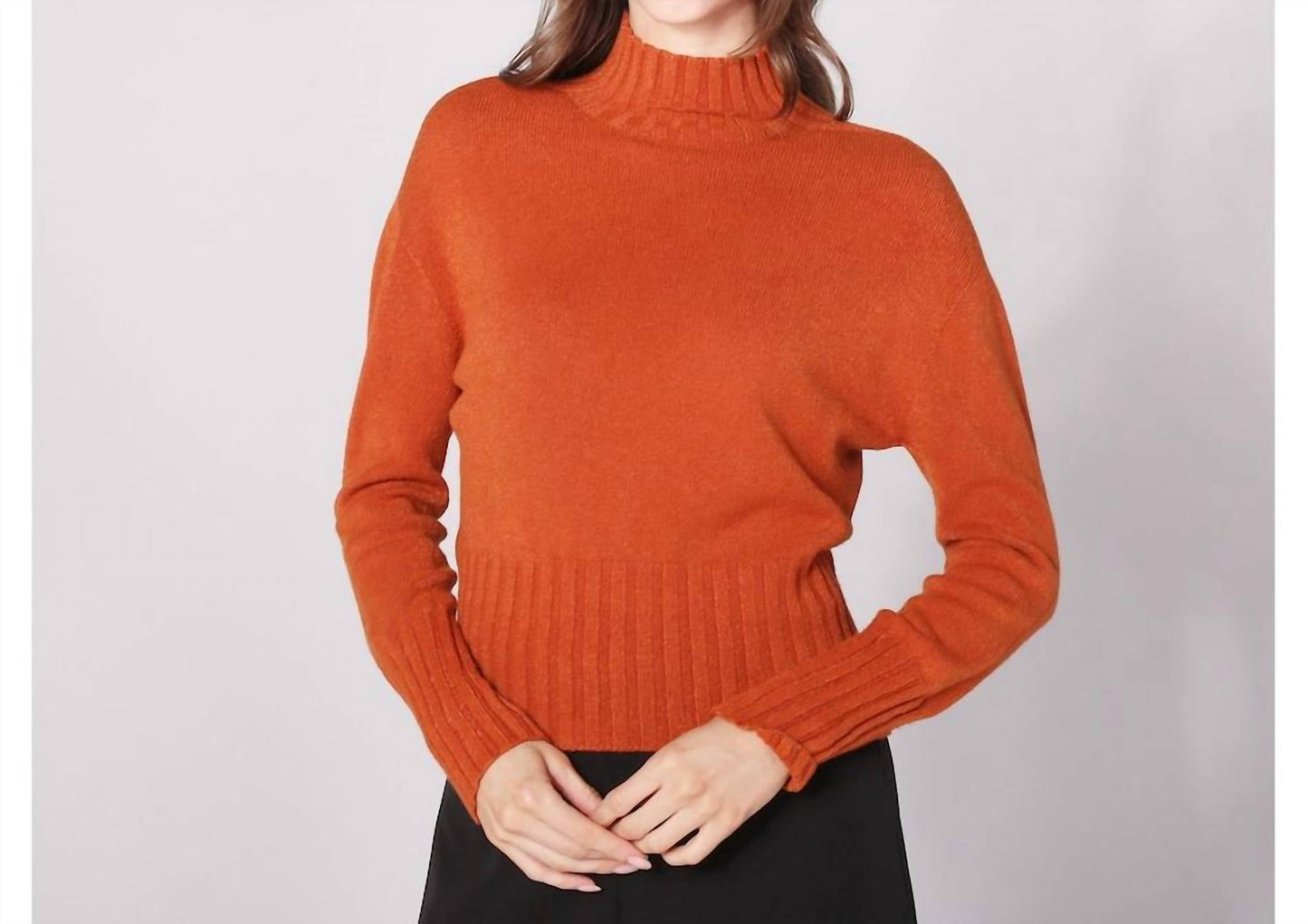 Astrid - Knitted Mockneck Sweater