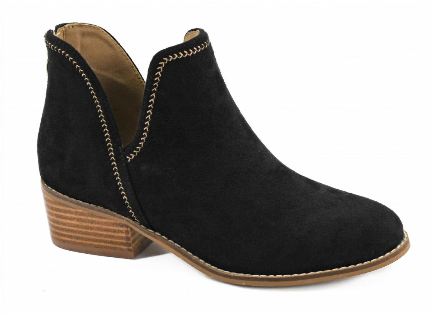 Corkys Footwear - Women's Bluffin Faux Suede Bootie