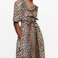 Ganni - Women's Tie Strap Midi Dress