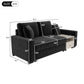 Modular Sofa Couch With Storage Armrest And Center Console