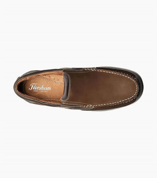 Florsheim - MEN'S LAKESIDE MOC TOE SLIP ON - MEDIUM WIDTH