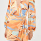 Dress To - Wrap Long Sleeve Mini Dress