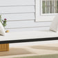 Patio Wooden Swing Chair Hanging Porch Swing Bench