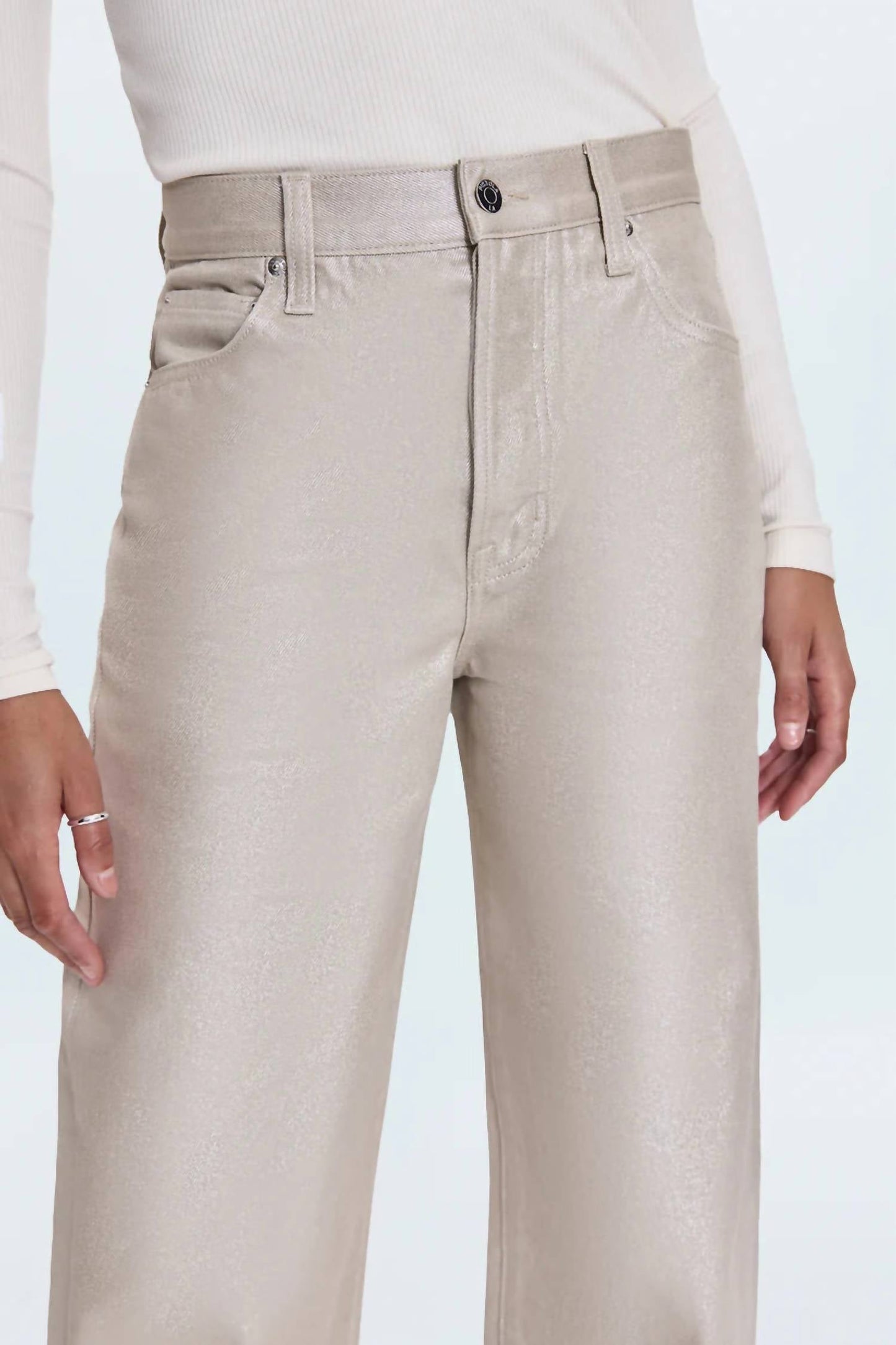Pistola - Tate High Rise Bowed Leg Jean