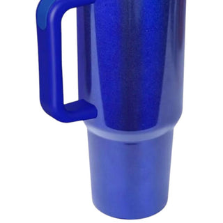 Trendsi - Copo de Aço Inox com Alça e Canudo