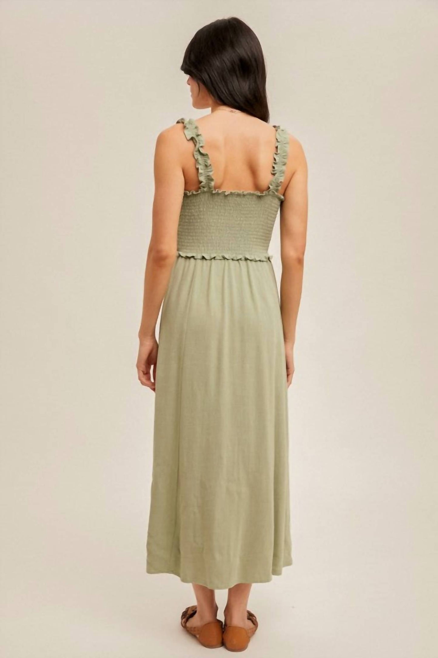 Hem & Thread - Halle Smocked Top Midi Dress