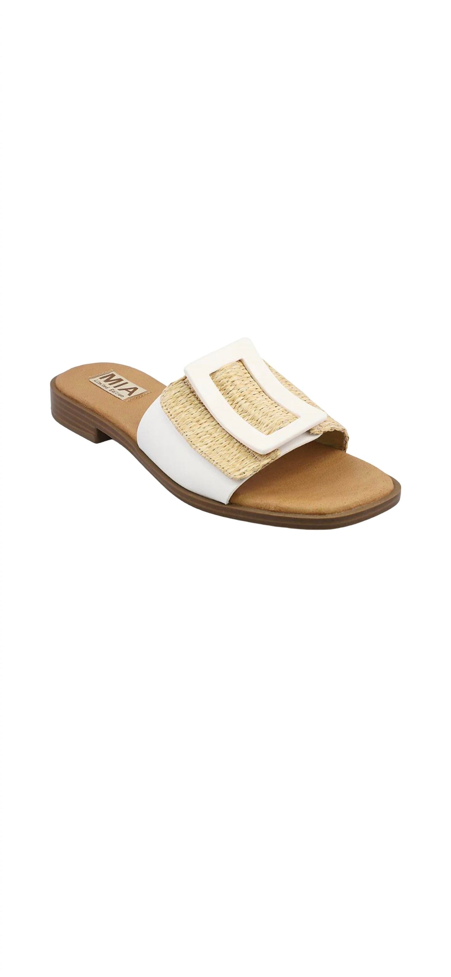 Mia - Women's Barbados Raffia Sandal