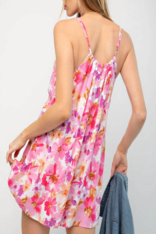 Kori - Macacão com estampa floral amassada