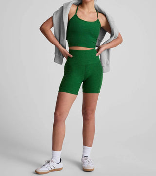 Além do Yoga - Calça Spacedye Keep Pace de 5 polegadas com bolso